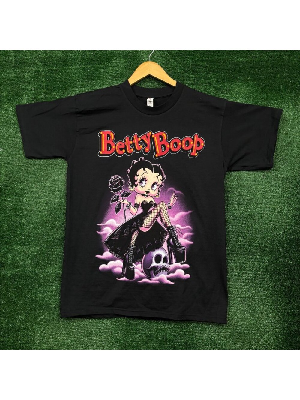 Betty Boop Dia De Los Muertos by Fleischer Studios T-Shirt Size Large